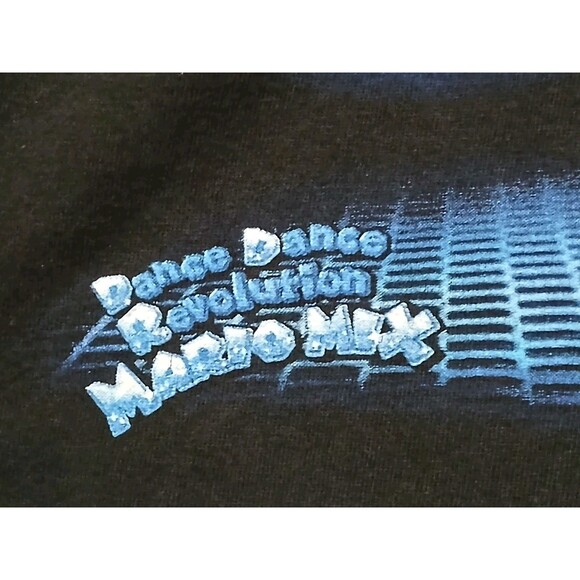 Dance Dance Revolution Mario Mix 2008 Video Game Vintage Shirt XXL / 2XL - Picture 8 of 12